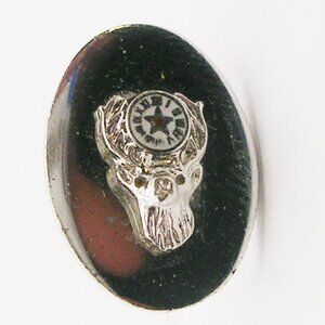 Vintage Sterling Silver Tie Tack Pin Benevolent & Protective Order of the Elks